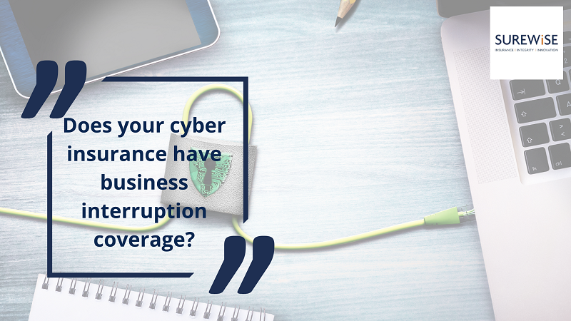 Does your cyber insurance have business interruption coverage?