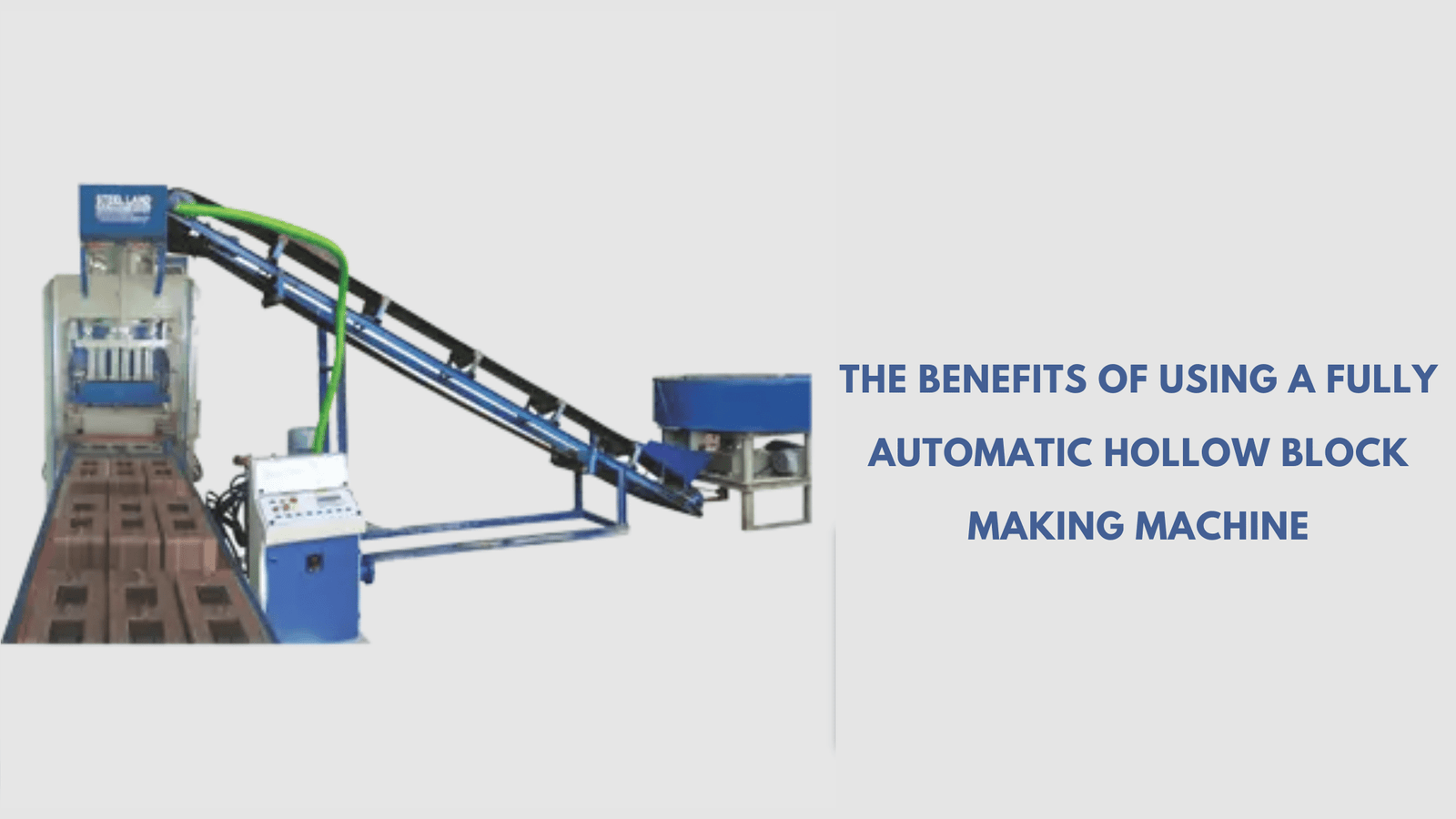 The Benefits of Using a Fully Automatic Hollow Block Making Machine